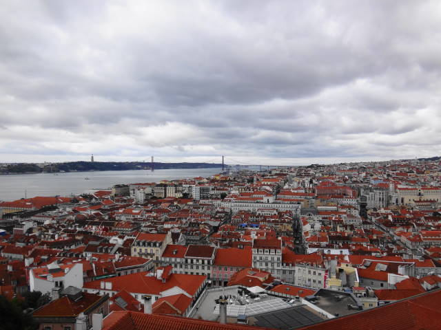 View of Lisbon from Castelo de Sao Jorge