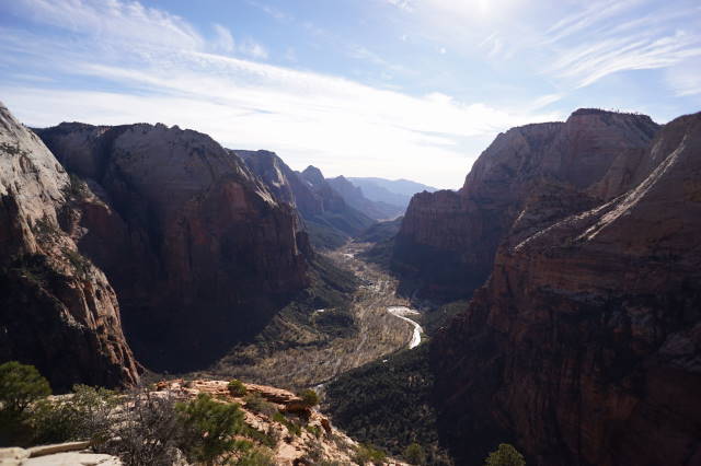 View from Angels Landing