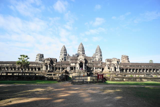 Behind Angkor Wat